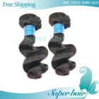 Mixed Lot Virgin Brazilian Loose Wave Hair 3pcs/lot DHL Free Shipping Factory Price