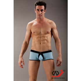 New Sale Wholesale Blue Man Hot Sexy Nightwear Cotton Underwear Men's Boxer