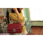 Europe and the literature and art trend lock stamping square chain single shoulder bag female bag