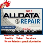 2013 Alldata 10.52+Elsa WIN 4.0+Autodata 3.38 3 repair software in1 500G HDD auto repair tool