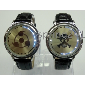 10pcs/lot Freeshipping!Factory Price Fation Cartoon watch Elegant Design Blue Hybrid Touchscreen LED Watch
