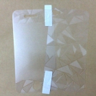 Freeshipping!100pcs/lot 3D Diamond back+front screen protector for  4/ 