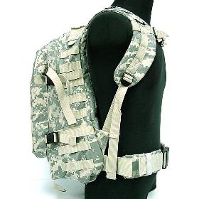 Multifunctional 3D knapsack backpack shoulder 3-Day bag ACU camouflage