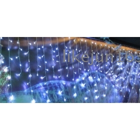 Waterproof 4x0.6Meter 120leds with controller LED Christmas Decorative Lights,End to End,6colors