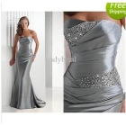 sexy strapless beaded prom dressess USsize(4--14) formal gowns evening party dresses      