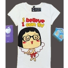 2012 new product feifei girl fashion  short sleeve T-shirt