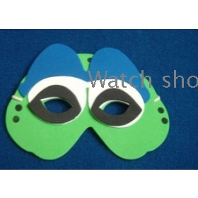 The frog foam mask mask/children mask/game activities/parent-child/holiday party                   