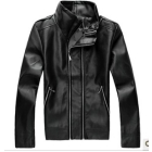 free shipping Han2 ban3 washed male locomotive fashion leather jacket coat cultivate one's morality