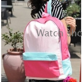 New college students younger sister wind spell color candy colors bump color after double shoulder pack pack
