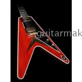 best New guitar Musical Instruments Custom Shop Flying Custom, Classic dark  Electric Guitar