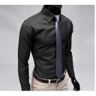 Free shipping!!! Mens Designer Stripes Dress Shirts Tops Casual Slim 2 Colors M L XL XXL 