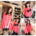 Chun xia hold new long sleeve skirt mother and daughter  pearl spins cloak with parents