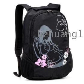 Value 5 fold!  girl double shoulder pack bag bag shopping double the unraveling of students
