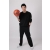 Pure cotton, sport suit of spring and autumn winter sports wear big yards sportswear middle-aged man sportswear