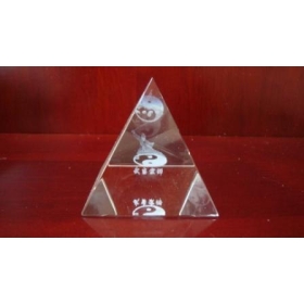 triangular pyramid crystal