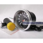 5" Sport-Comp II Tachometer SUPER WHITE LED DISPLAY TACHOMETER GAUGE,10PCS/CTNS(have in stock) 