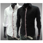Wholesale - Long Sleeve Men's Slim Casual New Style Shirt 