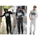 Men's Spring Cool Sport Wear Sport Suit training suit with hoodie Free Shipping J-112 