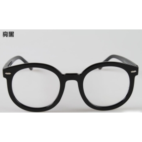 Matte Black  complex Guelalei round glasses,new style round sunglasses,Metal shape of a plain mirror