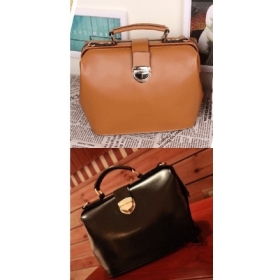  2012 women's handbag genuine leather doctor bag fashion trend  bags handbag messenger bag wholesale