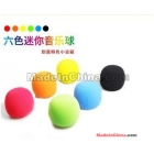 Wholesale - 2013 hot popular mini ball phone speaker portable speaker for /pc/laptop/mp3/music player/electronic gifts/christmas gifts