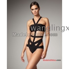 Free Shipping For Apac Region Bandage  Dress 004 Paris Bikini  Swimsuit swimwear -2