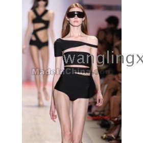 Free Shipping For Apac Region Bandage  Dress 004 Paris Bikini  Swimsuit swimwear -4