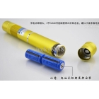 Wholesale free shipping High-power 10000mw/10W focusable blue laser pointer laser pen flashlight+burning laser+free goggles
