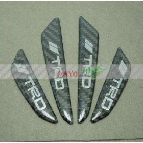 wholesale-Free Shipping TRD Decoration Real  Door Edge Protector Guard Molding 3D Logo For 