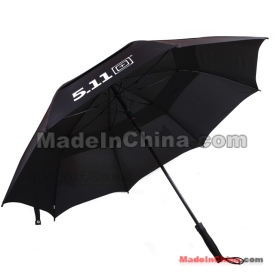 free shipping new 5.11 to be automatic long umbrella king-size male umbrella 2pcs 