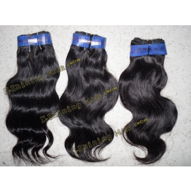 100% Indian Virgin Human Hair  Natural Black 8''10''12''14''100g/piece Wholesale  Top Quaintly Free Shipping
