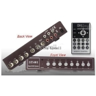 Wholesale - 4  Audio Video AV CCTV QUAD Splitter Processor