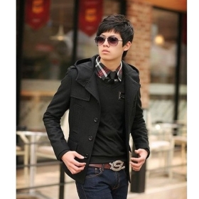 Buy Free shipping Promotion hot fashion Men&39s wool short coat
