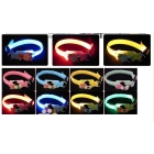 LED dog collar 8 colours(size XS),disnep 's collars with cute animals,lighted nylon  collar, flash pet collar,LED collar 