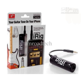 Wholesale - 1pcs IRIG Guitar Pre Ampli iRig IK Multimedia AmpliTube Guitar  Cable Adapter for 4