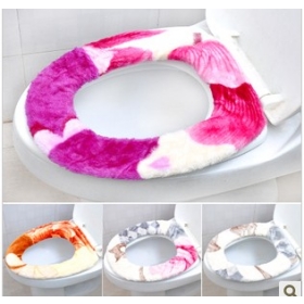 Thickening and colorful plush toilet seat/warm winter toilet closestool of the toilet circle pad 