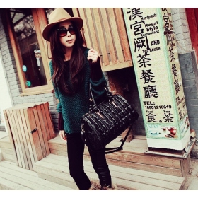 2012 brand new Fashion Lady's Hobo Bag PU material HOT SALE design wholesale and retail promation!