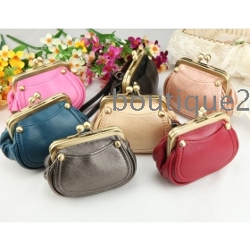 2012 new retro metal clasp purse Korean cute delicate handbags wallet purse