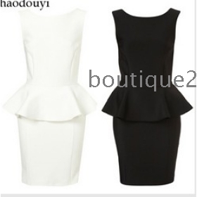 High Quality Free Shipping  perfect slim elegant one-piece dress  elegant small dress Size : XS - XXL 