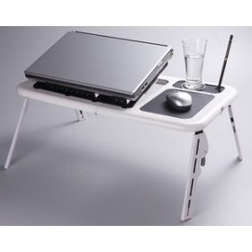 Wholesale - Brand New Cool  Laptop  Computer Desk Foldable Table Notebook Radiator Portable Bedding Table003