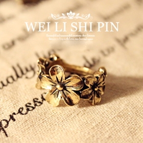  Fashion HOTSELL Jewelry wholesale  retro  nostalgic small  flowers Ring [A101]