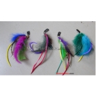 Feather Wigs With Hair Clips Fashion Design Hair Extensions Wigs 200pcs a lot Synthetic Feather Hair Extension from Rita yib Free shipping by DHL directly ship from china factory to your home