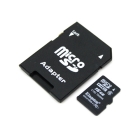Computer & network equipment storage device SD / SDHC memory card New 16GB MicroSD Micro SDHC  Flash Memory Card + Adapter