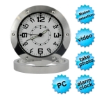 Free shipping  520 table clock spy dvr motion detection ,Video , shoot photos spy Table clock camcorder HD dvr