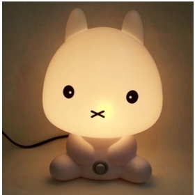 Free Shipping Hot Cute rabbit reading lamp bed night light