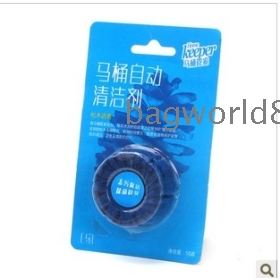 E home toilet automatic cleaner pine scent blue bubble single put fifty g 