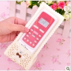 Lovely lucky bear remote control set of rural bud silk cloth art the television remote control air conditioning C165 plaster 