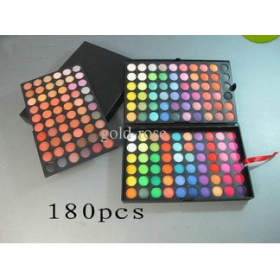 free shipping! new arrive 180 Colors Eye shadow Palette (10pcs/lot)+free gift 