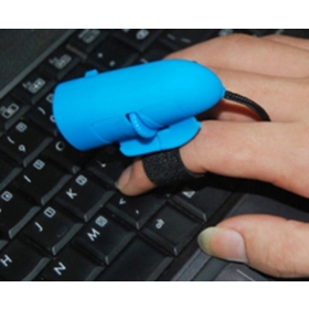 Free   shipping  USB  the lazy mouse 1200DPI finger mouse # 6906 wholesale
