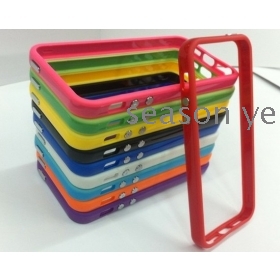 2012 new arrival,silicon cases for  5th generation,  phone , Bumper signals circle ,Case Accessories border